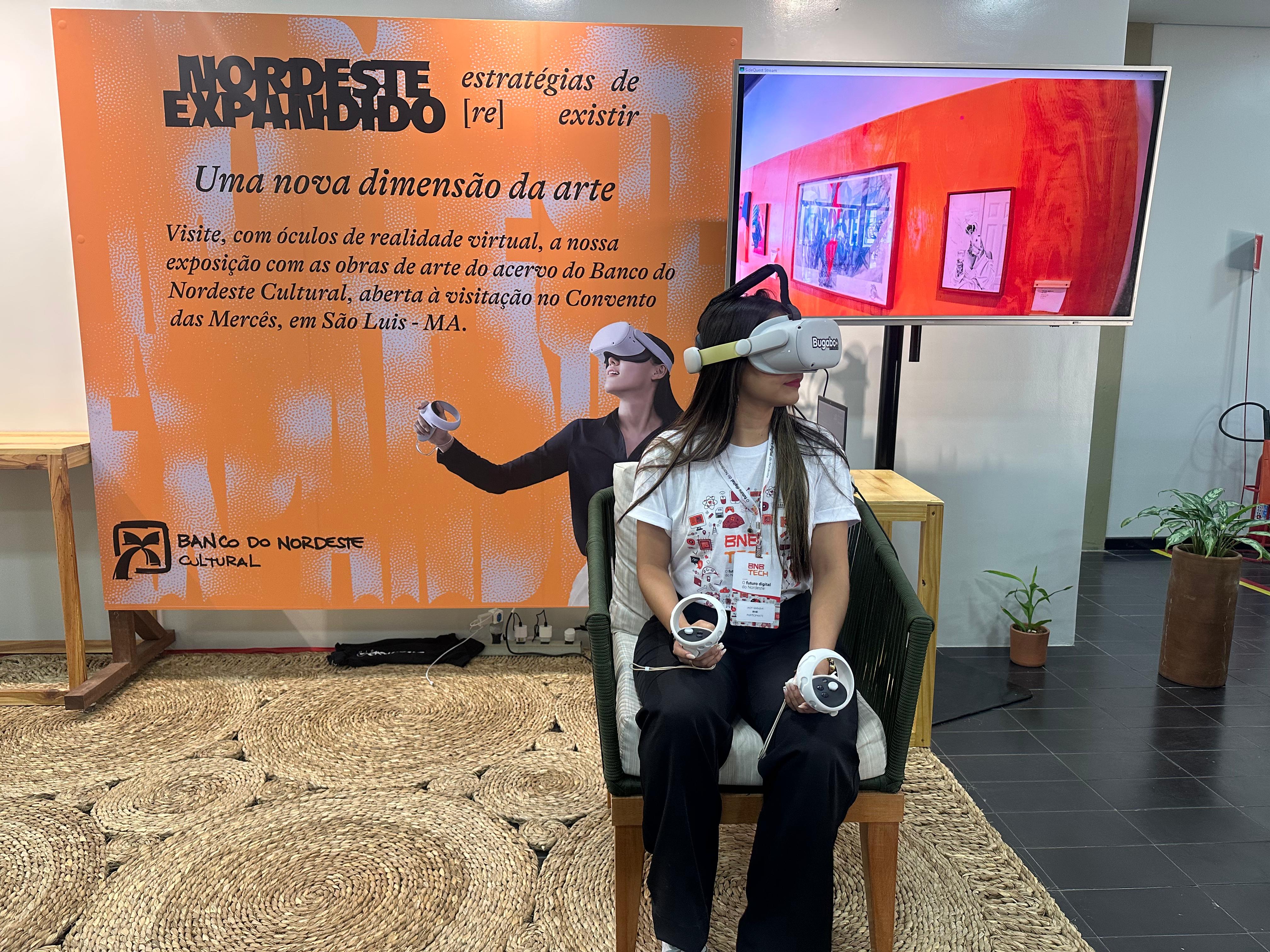 Tour virtual pela exposição Nordeste Expandido será possível no estande do BNB no evento